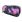 Penál plný "Oval", růžová/černá, MITAMA 64328-90004