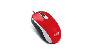 Myš "DX-120", červená, drátová, optická, USB, GENIUS