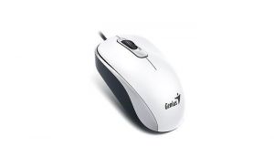 Myš "DX-120", bílá, drátová, optická, USB, GENIUS