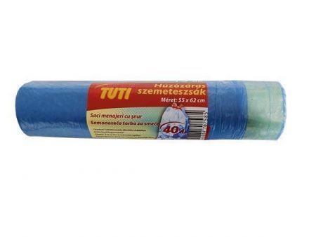 Pytle na odpadky "Tuti", zatahovací, 40l, 15 ks