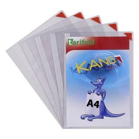 Kapsa, červená, magnetické zavírání, A4, TARIFOLD