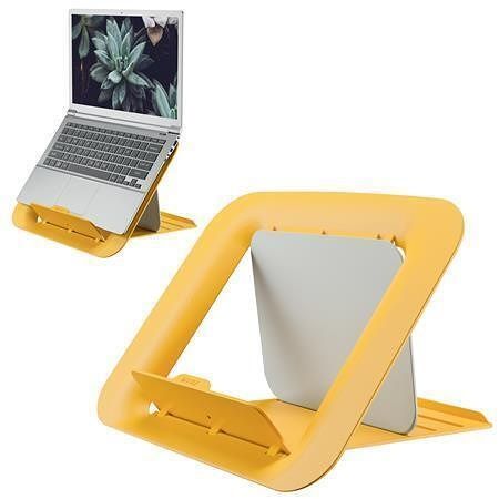 Stojan pod notebook "Ergo Cosy", žlutá, LEITZ 64260019