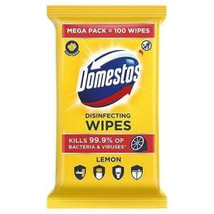 Vlhčené ubrousky "XXL Citron", 100 ks, DOMESTOS