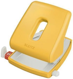 Děrovačka "Cosy", žlutá, 30 listů, LEITZ 50040019