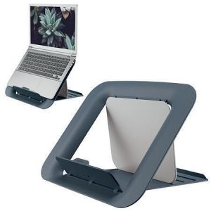 Stojan pod notebook "Ergo Cosy", sametově šedá, LEITZ 64260089