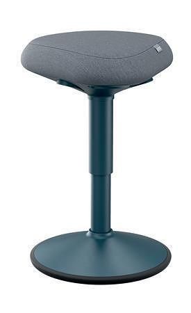 Balanční stolička k sezení "Ergo Active", tmavě šedá, sklopná, ergonomická, LEITZ 65440089