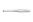 Gel pen, 0,6 mm, cap, UNI, "UM-153 Signo Broad", white
