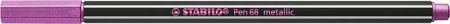Fix "Pen 68 metallic", metalická růžová, 1,4 mm, STABILO