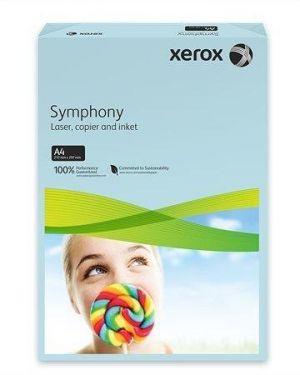 Xerografický papír "Symphony", modrá, A4, 80g, XEROX