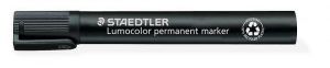 Permanentní popisovač "Lumocolor 350", černá, klínový hrot, STAEDTLER