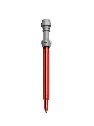 Gelové pero "Star Wars", červená, 0,7 mm, světelný meč, LEGO 52876