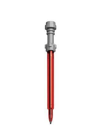 Gelové pero "Star Wars", červená, 0,7 mm, světelný meč, LEGO 52876