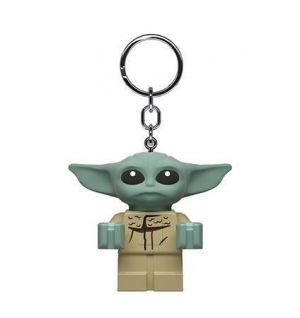 Klíčenka s LED osvětlením "Star Wars The Mandolarian - Grogu", LEGO LGL-KE179AH