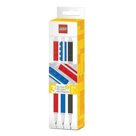 Gelové pero, 3 různé barvy, 0,7 mm, sada, LEGO 51513