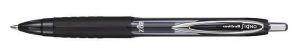 Gelové pero "UMN-207E Signo", černá, 0,7 mm, stiskací mechanismus, UNI 308668000