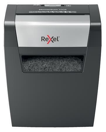 Skartovačka "Momentum X308", 8 listů, konfety, REXEL