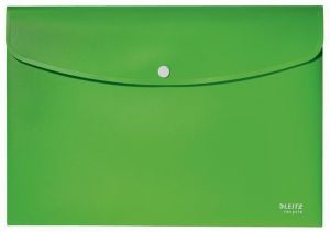 Desky s drukem "Recycle", zelená, PP, A4, LEITZ 46780055