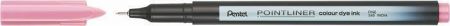 Liner "Pointliner", světle růžová, 0,4 mm, PENTEL S40-P2