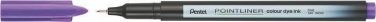 Liner "Pointliner", purpurově fialová, 0,4 mm, PENTEL S40-V3