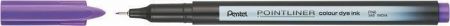 Liner "Pointliner", purpurově fialová, 0,4 mm, PENTEL S40-V3
