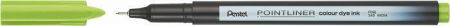 Liner "Pointliner", jablkově zelená, 0,4 mm, PENTEL S40-K