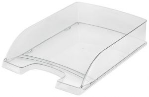 Odkladač "Plus", průhledná, plast, LEITZ