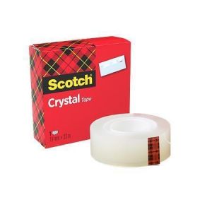 Lepicí páska, 19mm x 33m, 3M/SCOTCH "Crystal"