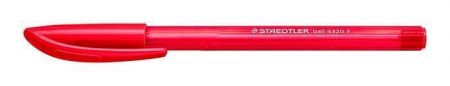 Kuličkové pero "Ball", červená, 0,3 mm, s uzávěrem, STAEDTLER
