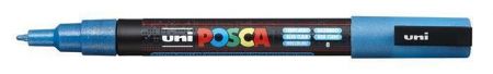 Akrylový popisovač "Posca PC-3ML", metalická modrá, 0,9-1,3 mm, UNI 2UPC3MLK