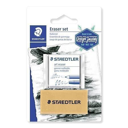Tvárlivá pryž "Design Journey", umělecká, STAEDTLER