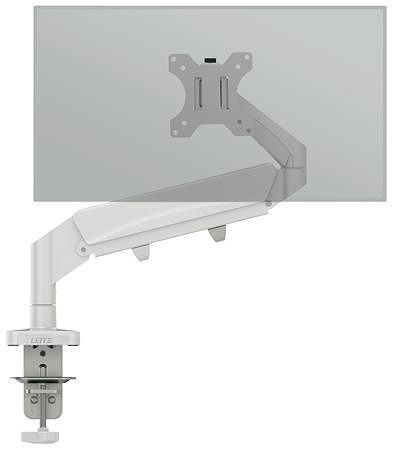 Držák na monitor "Ergo", světle šedá, 1 rameno, LEITZ 64890085