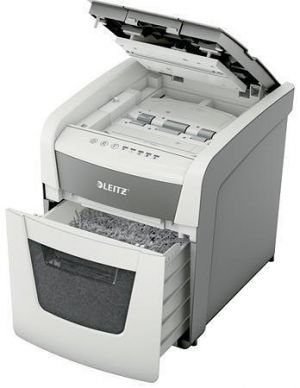 Skartovačka "IQ AutoFeed SmalOffice 50 P4 Pro", 50 listů, křížový řez, LEITZ, 80350000