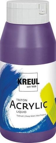 Akrylová barva "TRITON SOLO GOYA", Fialová, 750 ml, KREUL