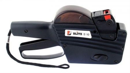 Etiketovací kleště, 1 řádkové, 10 znaků, BLITZ "S10"