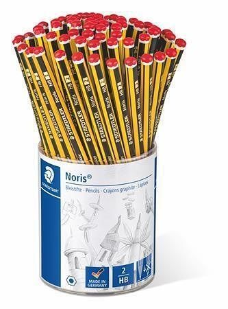 Grafitová tužka "Noris", HB, šestihranná, displej, STAEDTLER