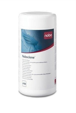 Čistící útěrky, vlhké, 100ks, NOBO "Noboclene"