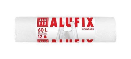 Pytle na odpadky, 60 l, 12 ks, ALUFIX