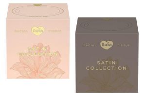 Kosmetické ubrousky "Satin Collection", 2-vrstvé, 80 ks, RUTA C5153