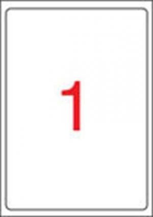 Etiketa, ILC, 199,6x289,1 mm, zaoblené rohy, 100ks/bal., APLI