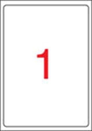 Etiketa, ILC, 199,6x289,1 mm, zaoblené rohy, 100ks/bal., APLI