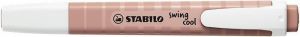Zvýrazňovač "Swing cool NatureCOLORS", umber - tmavě hnědá, 1-4 mm, STABILO 275/165
