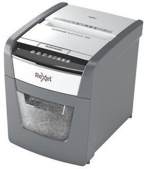 Skartovací stroj "Optimum AutoFeed+ 50 Pro P4", křížový řez, 50 listů, REXEL
