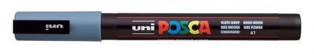 Akrylový popisovač "Posca PC-3M", břidlicově šedá, 0,9-1,3 mm, UNI 2UPC3MPALASZURKE
