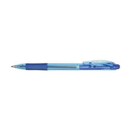 Kuličkové pero "BK417", modrá, 0,35 mm, stiskací mechanismus, PENTEL BK417-C