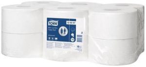 Toaletní papír, T2 systém, 2 vrstvý, 130m/role, TORK "Advanced mini jumbo", bílý