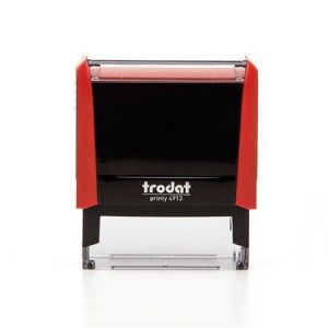 Razítko "Printy 4913", červená-černá, černý polštářek, TRODAT
