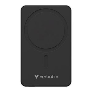Magnetická powerbanka "Charge n Go Essentials", černá, bezdrátová, 10 000 mAh, VERBATIM 32