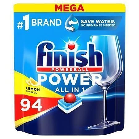 Tablety do myčky "Power All in One", Lemon, 94 ks, FINISH 5997321736297