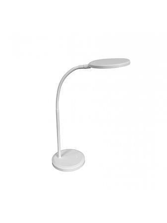 Stolní lampa "LEDMOOV", bílá, LED, 8,3 W, otočná, ALBA LEDMOOV BC