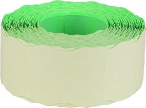 Cenové etikety, 25x16 mm, fluorescentní zelené